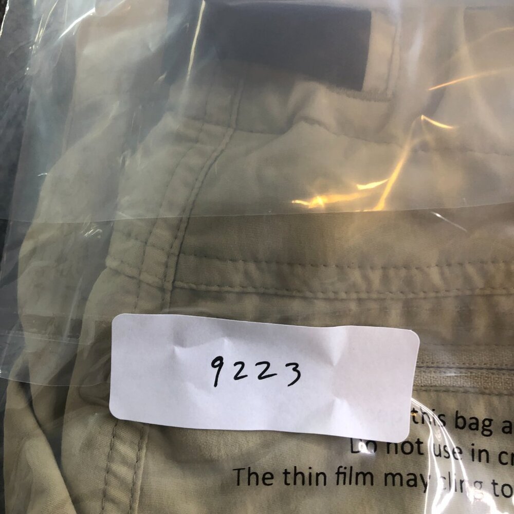 Patagonia Hiking Shorts Mens Medium GI III Tan Nylon Pockets Belted - Picture 10 of 10